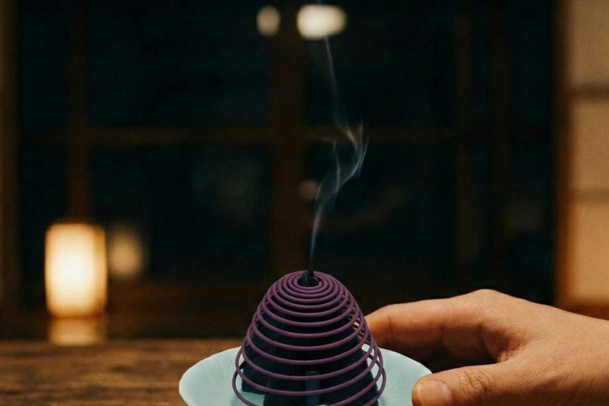 ご自宅での夜の安置風景