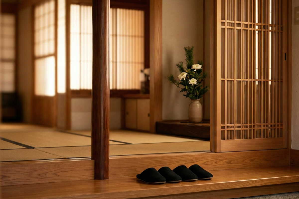 後日弔問のお参りの様子