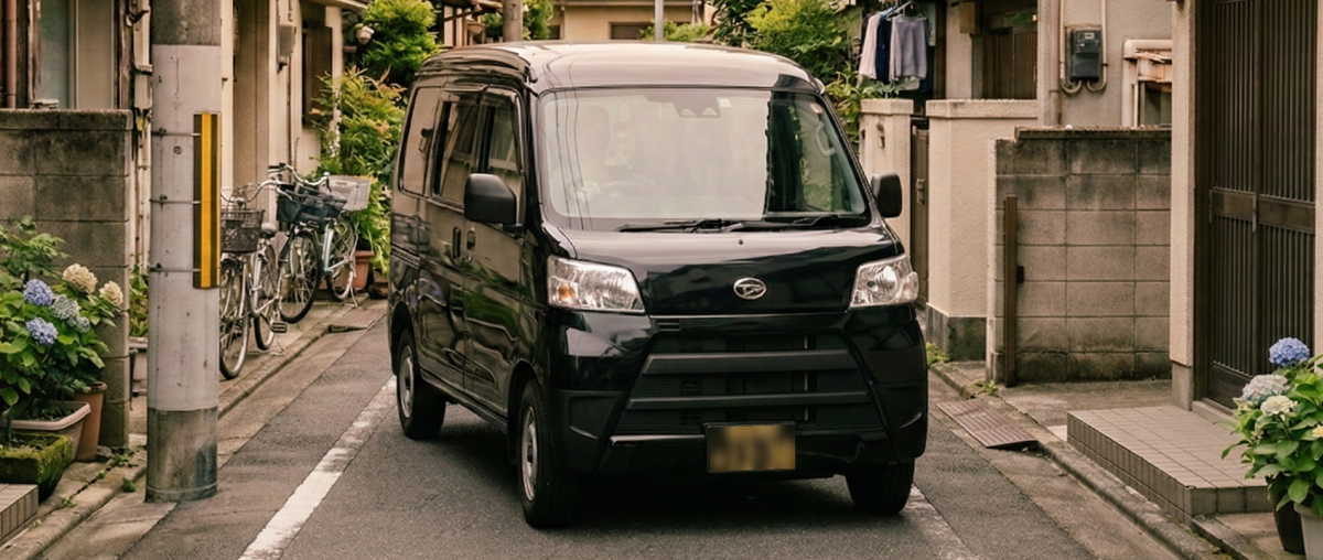 軽霊柩車（軽車両の搬送車）のイメージ